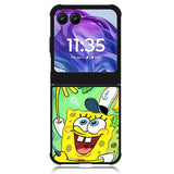 Spongebob Squarepants Krabby Patty Motorola Moto Razr Plus 2024 , Moto Razr+ 2024 Case