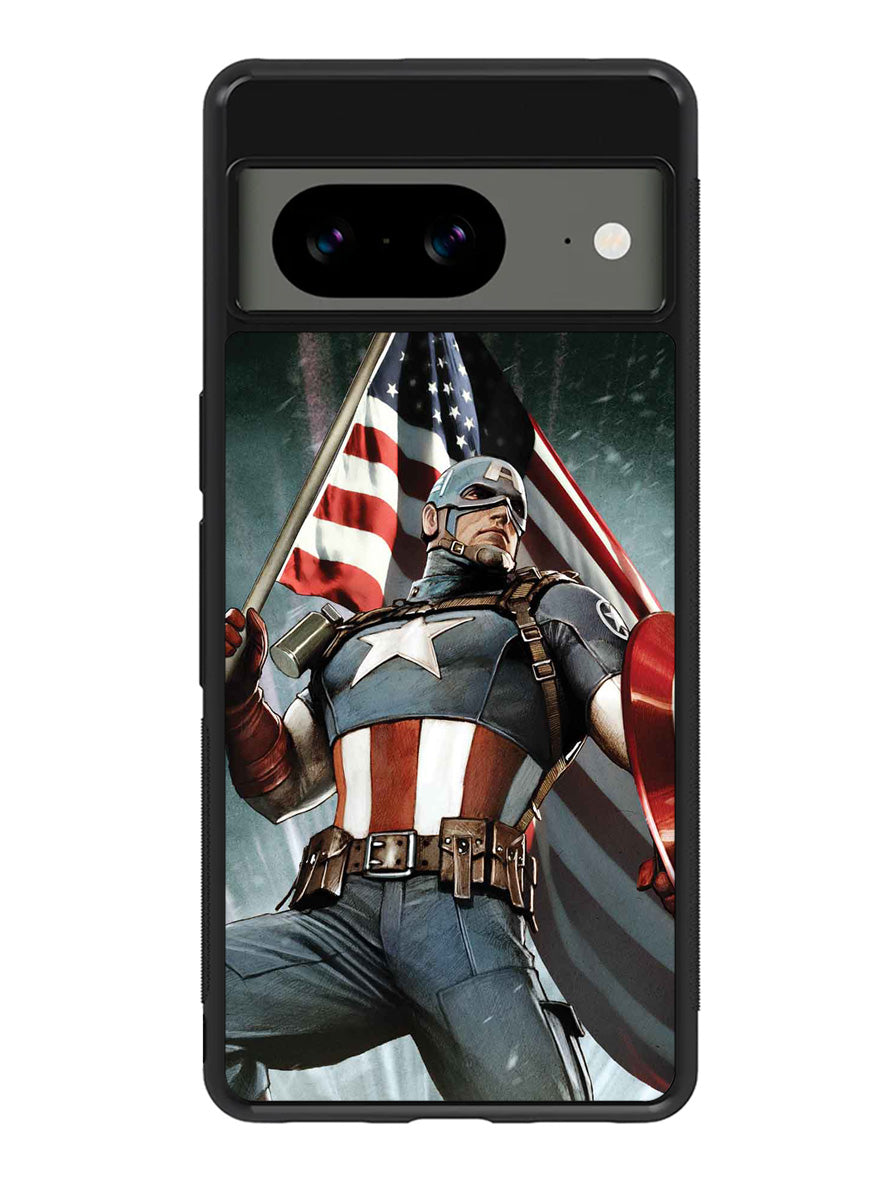 Captain America Cover Google Pixel 8A Case QC0544
