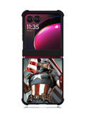 Captain America Cover Motorola Moto Razr Plus 2023 , Moto Razr+ 2023 Case OV0544