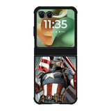 Captain America Cover Motorola Moto RAZR 2025 Case OV0544