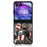 Captain America Cover Motorola Moto Razr Plus 2024 , Moto Razr+ 2024 Case OV0544