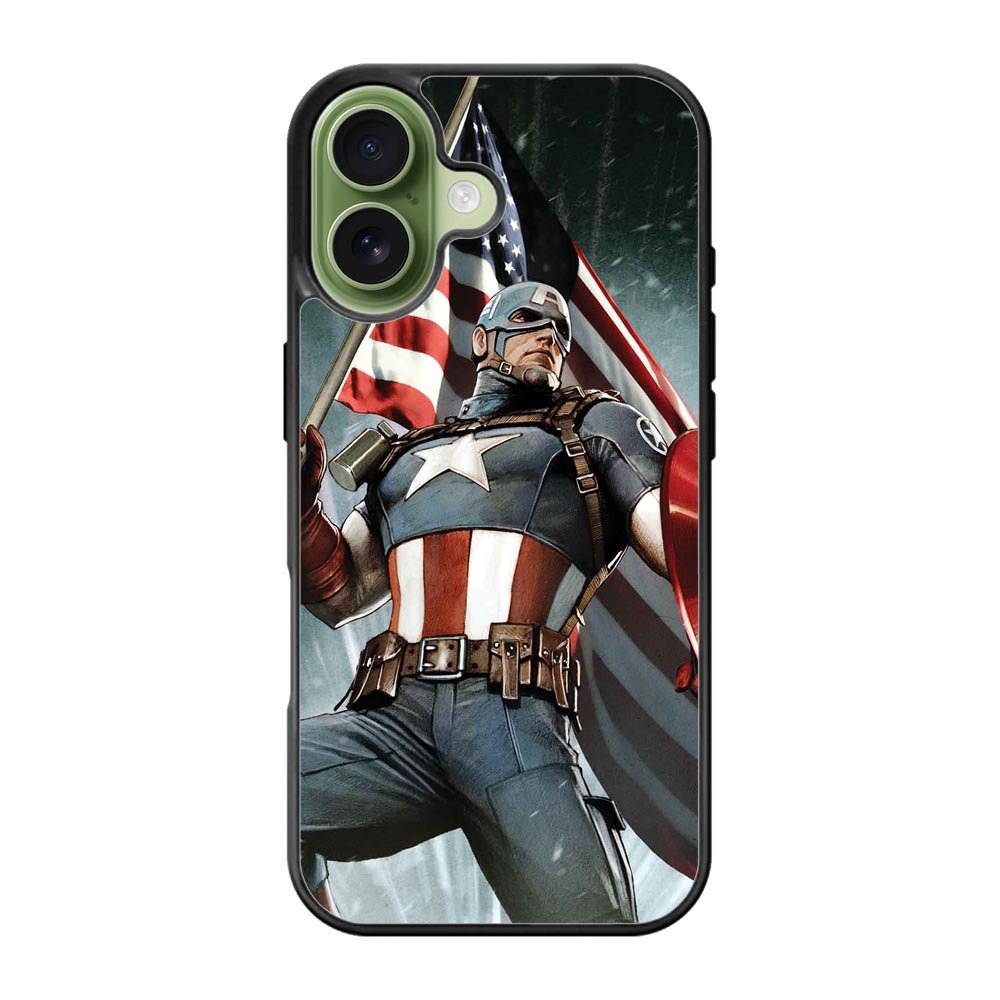 Captain America Cover iPhone 17 Case QC0544