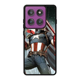 Captain America Cover Motorola Moto Edge 60 Pro Case QC0544