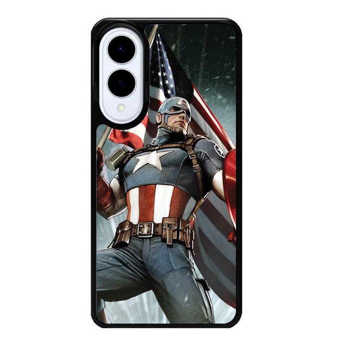 Captain America Cover Samsung Galaxy S25 Edge 5G Case OV0544