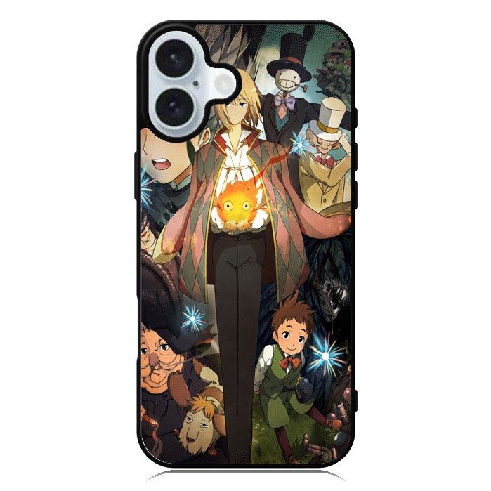 Studio Ghibli HowlS Moving Castle iPhone 16 Case