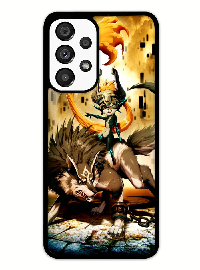 Zelda and wolf twilight princess Samsung Galaxy A53 5G Case
