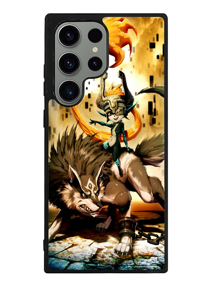 Zelda and wolf twilight princess Samsung Galaxy S23 Ultra 5G Case