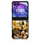Zelda and wolf twilight princess Motorola Moto Razr Plus 2024 , Moto Razr+ 2024 Case