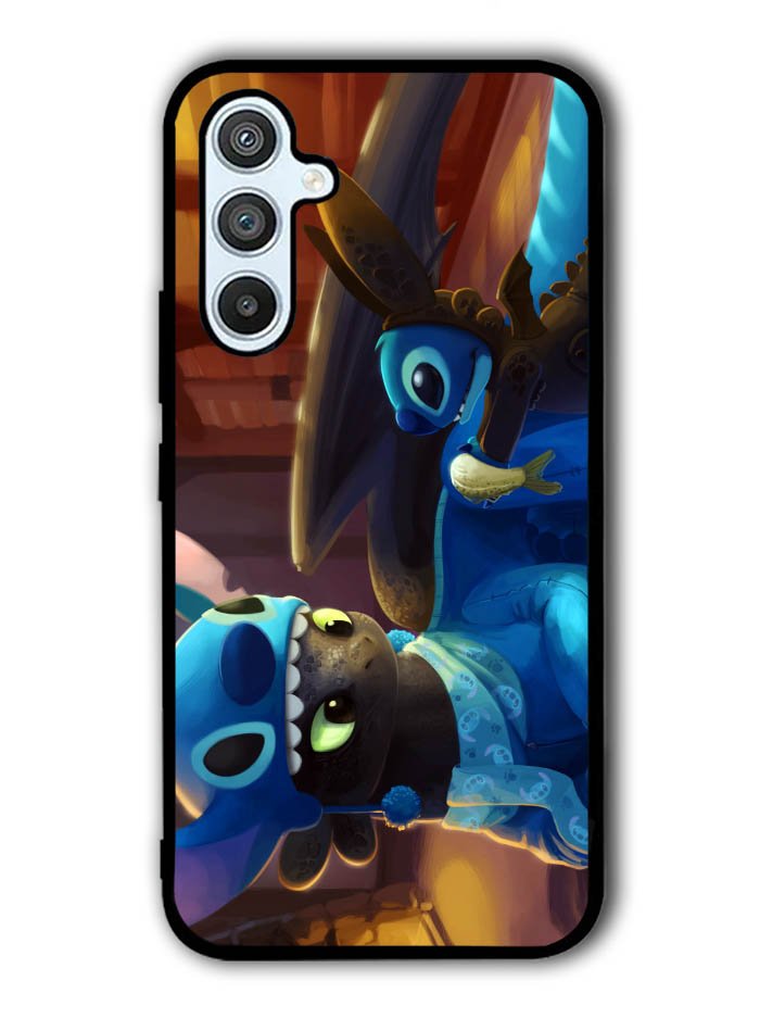 Toothless and Stitch Parody Samsung Galaxy A14 5G Case QC0550