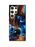 Toothless and Stitch Parody Samsung Galaxy S24 Ultra 5G Case OV0550