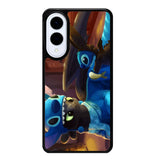 Toothless and Stitch Parody Samsung Galaxy S25 Edge 5G Case OV0550