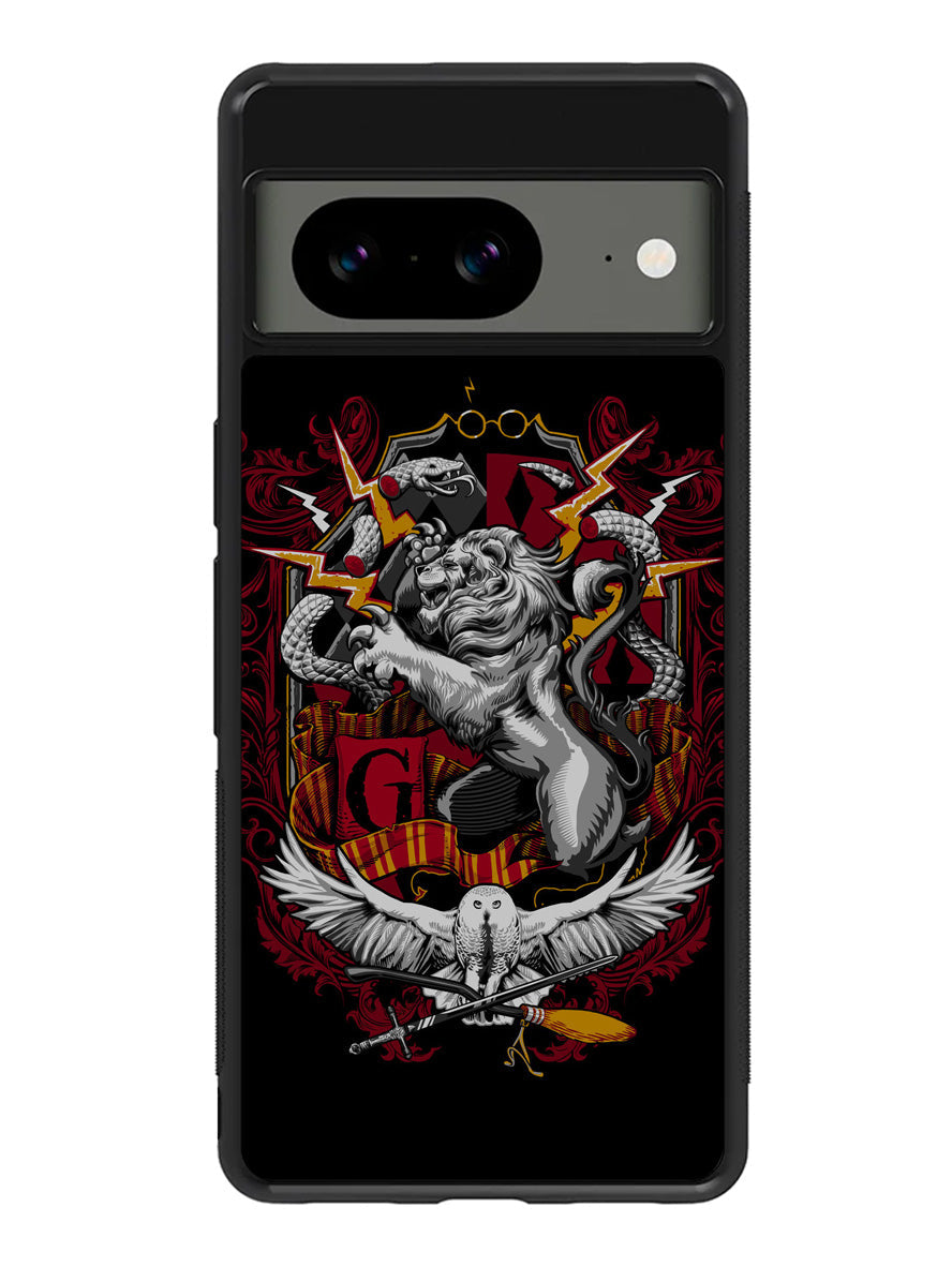 Harry Potter Crest Gryffindor Google Pixel 8A Case QC0563