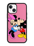 Romantic Mickey and Minnie Mouse iPhone 14 Plus Case QC2667