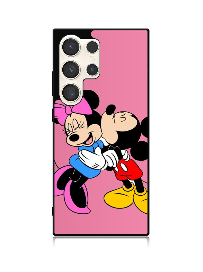 Romantic Mickey and Minnie Mouse Samsung Galaxy S25 Ultra 5G Case QC2667
