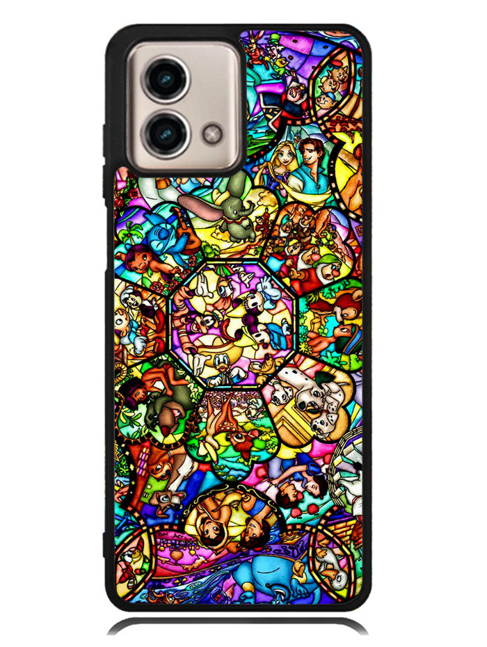 All Disney Heroes Stained Glass Motorola Moto G Stylus 5G 2023 Case