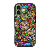 All Disney Heroes Stained Glass iPhone 17 Case