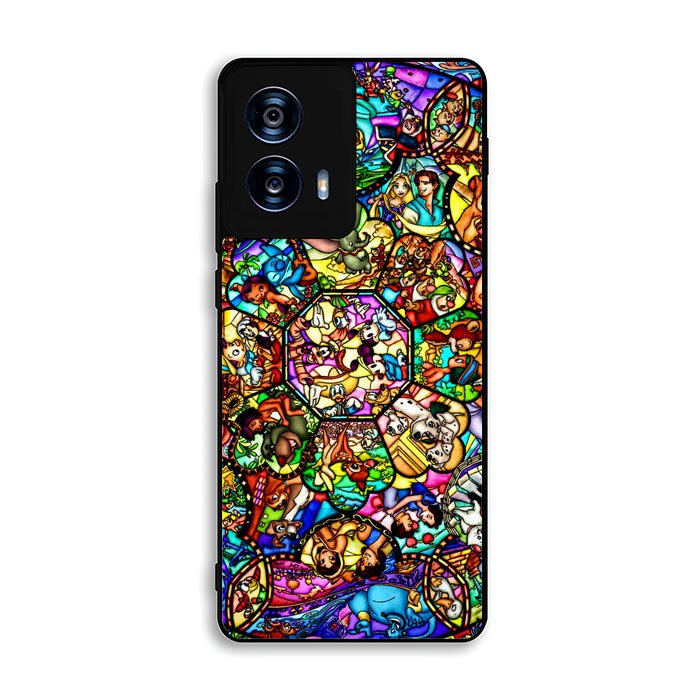 All Disney Heroes Stained Glass Motorola Moto G Power 5G 2024 Case OV3024