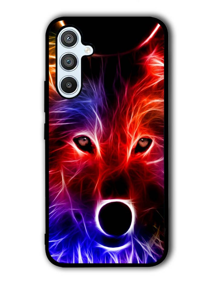 wolf glow line Samsung Galaxy A14 5G Case QC0567