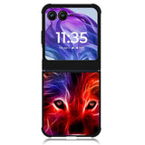 wolf glow line Motorola Moto Razr Plus 2024 , Moto Razr+ 2024 Case OV0567