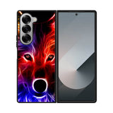 wolf glow line Samsung Galaxy Z Fold 7 5G Case QC0567