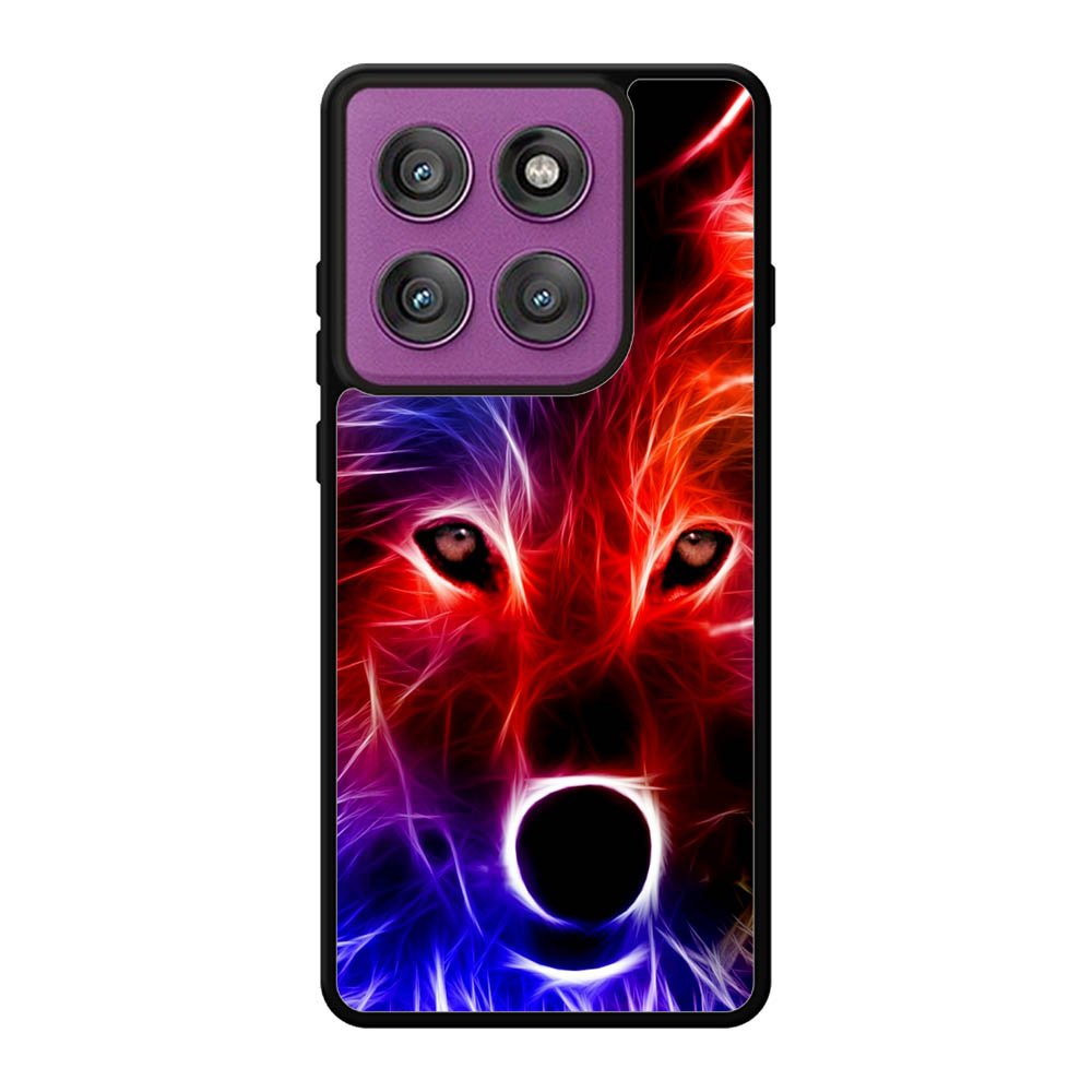 wolf glow line Motorola Moto Edge 60 Pro Case QC0567