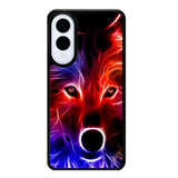 wolf glow line Samsung Galaxy S25 Edge 5G Case OV0567