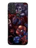 Spiderman Venom Carnage Back Motorola Moto G Pure 2021 , Moto G Power 2022 Case OV0573