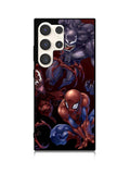 Spiderman Venom Carnage Back Samsung Galaxy S23 Ultra 5G Case QC0573