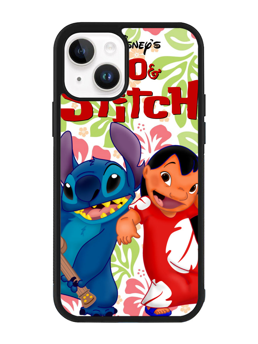 lilo stitch iPhone 14 Plus Case QC0576