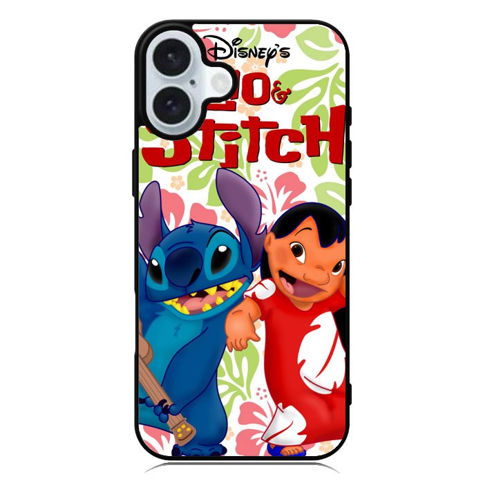lilo stitch iPhone 16 Case QC0576