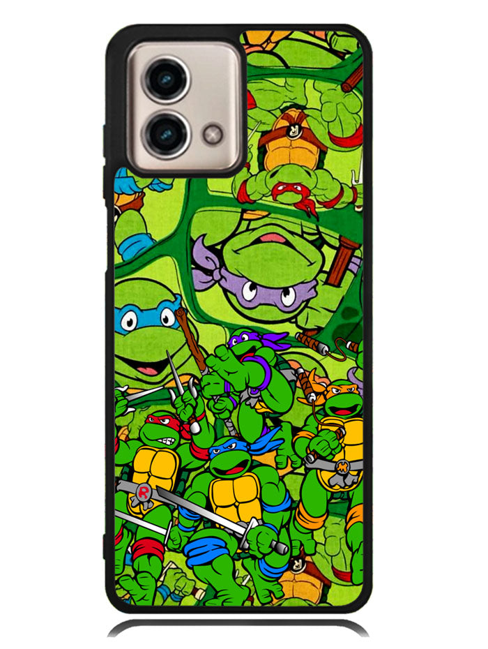 Teenage Mutant Ninja Turtles Collage 1st Motorola Moto G Stylus 5G 2023 Case