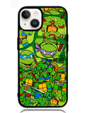 Teenage Mutant Ninja Turtles Collage 1st iPhone 14 Case