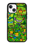 Teenage Mutant Ninja Turtles Collage 1st iPhone 15 Case