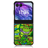 Teenage Mutant Ninja Turtles Collage 1st Motorola Moto Razr Plus 2024 , Moto Razr+ 2024 Case