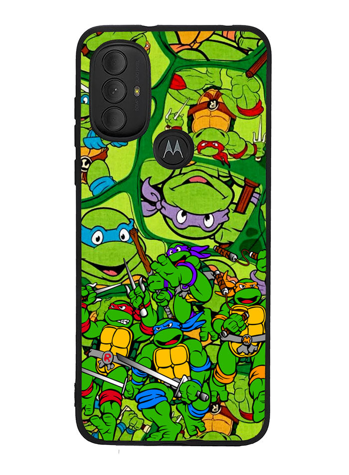 Teenage Mutant Ninja Turtles Collage 1st Motorola Moto G Pure 2021 , Moto G Power 2022 Case