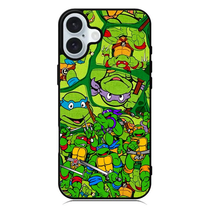Teenage Mutant Ninja Turtles Collage 1st iPhone 16 Case