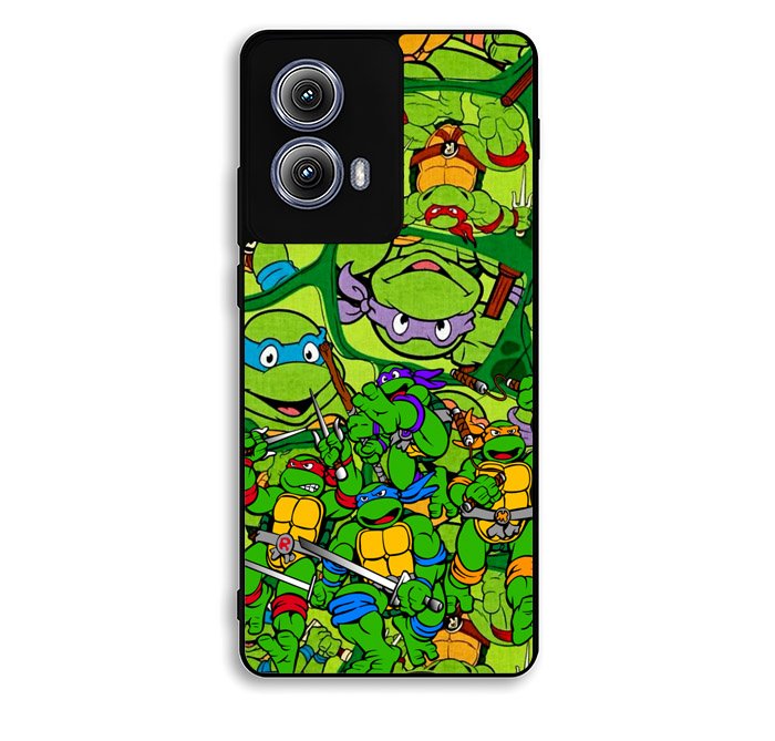 Teenage Mutant Ninja Turtles Collage 1st Motorola Moto Edge 2024 Case OV1861