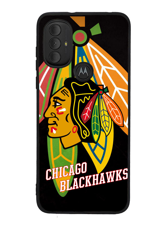 Chicago Blackhawks Motorola Moto G Pure 2021 , Moto G Power 2022 Case