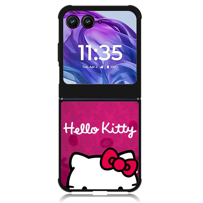 hello kitty 2nd Motorola Moto Razr Plus 2024 , Moto Razr+ 2024 Case