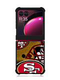 San Francisco 49Ers Logo 13th Motorola Moto Razr Plus 2023 , Moto Razr+ 2023 Case
