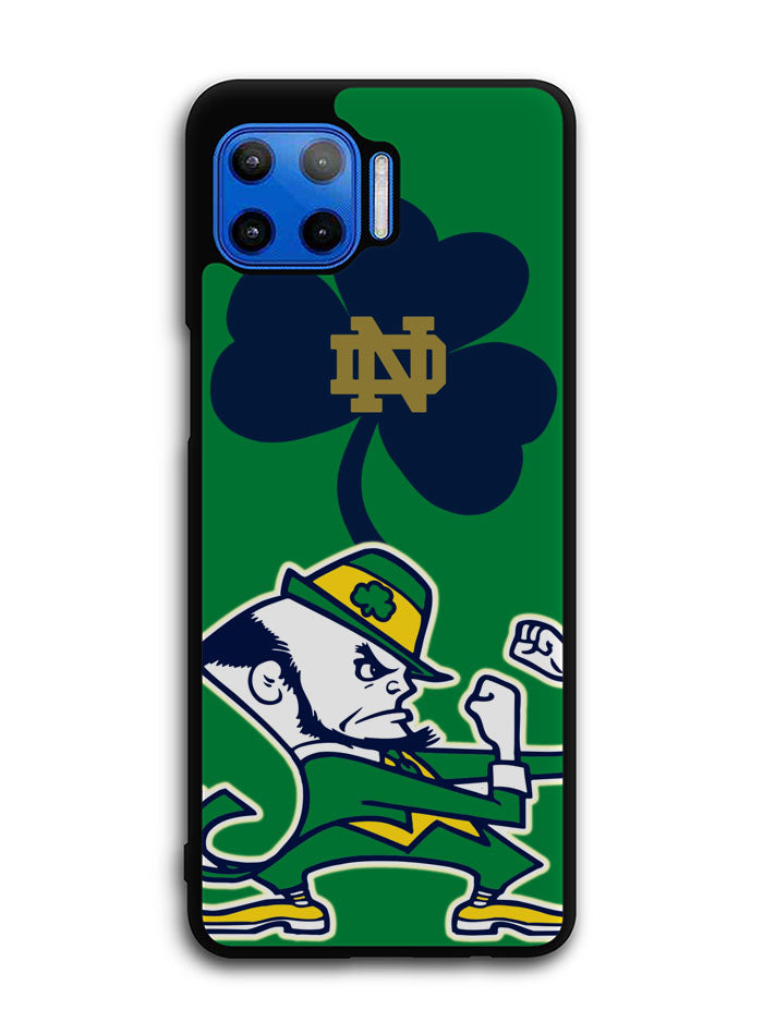 Notre Dame Fighting Irish logo Motorola Moto One 5G Case , Moto One 5G UW Case , Moto G 5G Plus Case