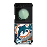 Miami Dolphins Nfl Samsung Galaxy Z Flip 6 Case