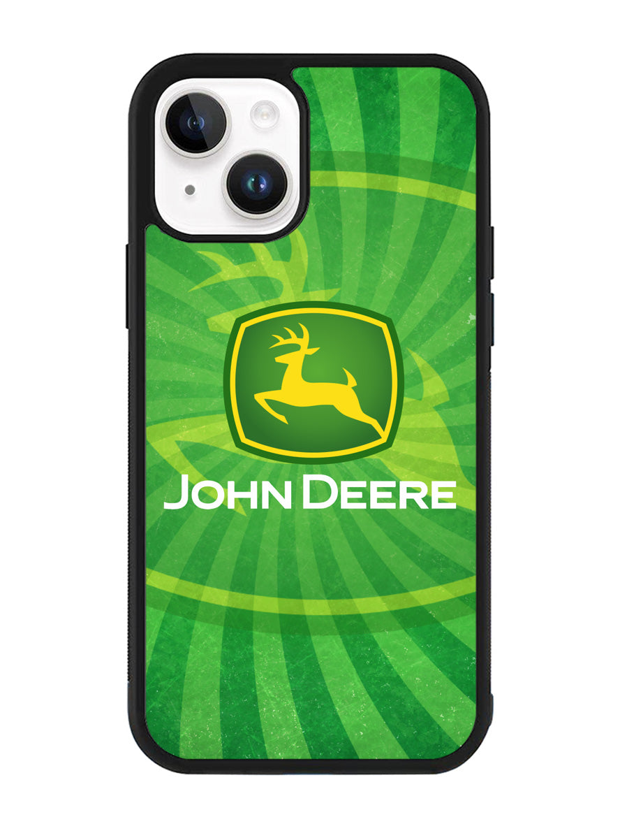John Deere Tractors logo iPhone 15 Case OV3670