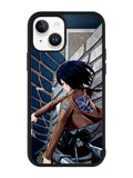 Attack on Titan Mikasa iPhone 14 Plus Case QC0618