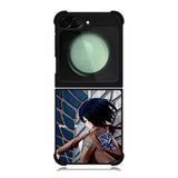 Attack on Titan Mikasa Samsung Galaxy Z Flip 6 5G 2024 Case OV0618