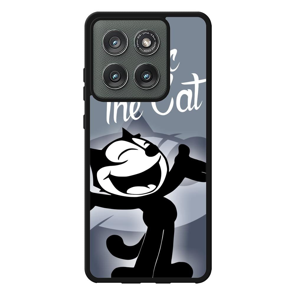 Felix happy Cat Motorola Moto Edge 2025 Case QC0620