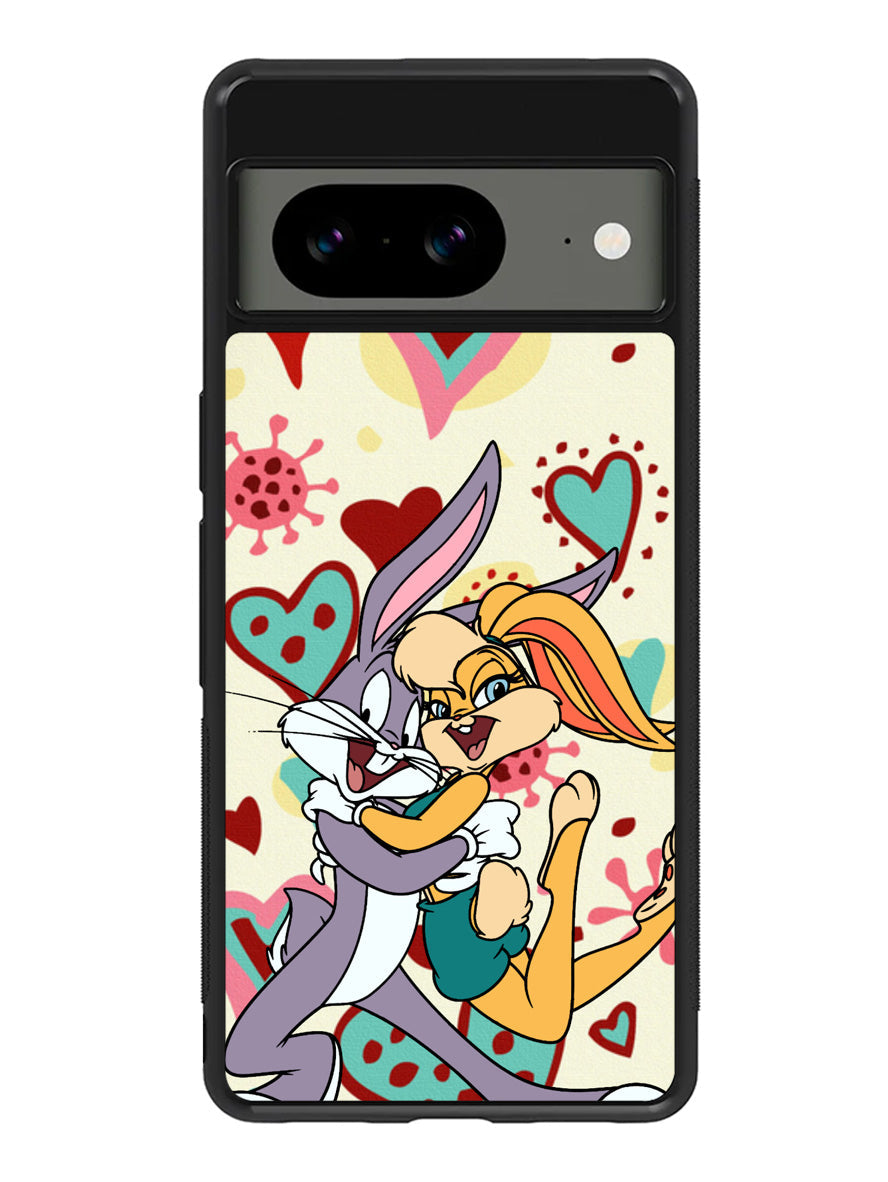 Bugs bunny and lola bunny Google Pixel 8A Case QC0626