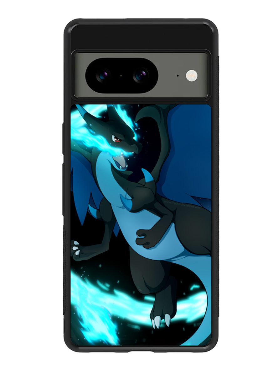 charizard mega evolution pokemon Google Pixel 8 Case QC0630