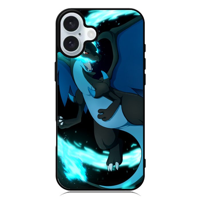 charizard mega evolution pokemon iPhone 16 Case QC0630