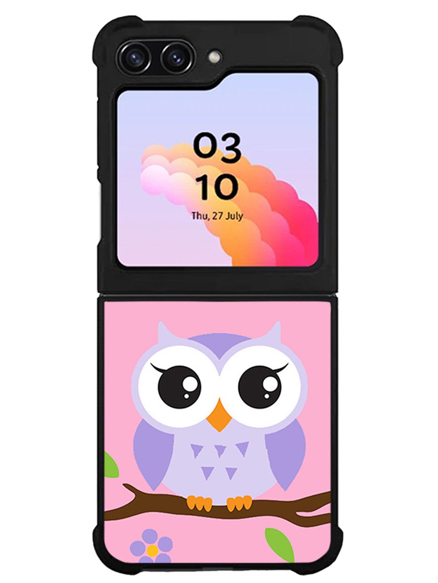 Owl Cute Samsung Galaxy Z Flip 5 5G 2023 Case OV0631